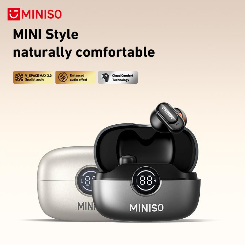 Experience Superior Sound with MINISO MS105 Wireless Bluetooth 6.0 Earbuds - Perfect for Office, Sports, and Gaming!