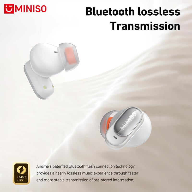 Experience Superior Sound with MINISO MS105 Wireless Bluetooth 6.0 Earbuds - Perfect for Office, Sports, and Gaming!