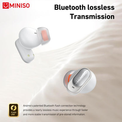 Experience Superior Sound with MINISO MS105 Wireless Bluetooth 6.0 Earbuds - Perfect for Office, Sports, and Gaming!