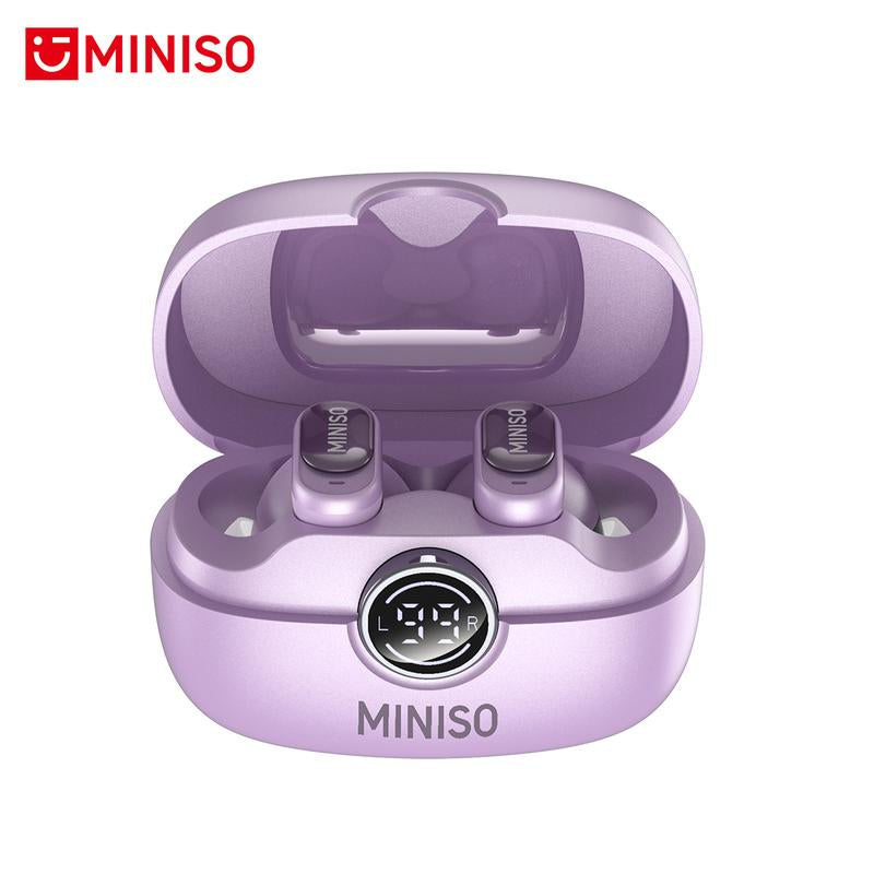 Experience Superior Sound with MINISO MS105 Wireless Bluetooth 6.0 Earbuds - Perfect for Office, Sports, and Gaming!