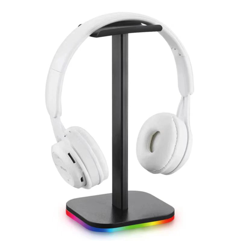 Elevate Your Gaming Setup with the RGB Gaming Headphone Stand - Stylish Desktop Earphone Holder for Gamers