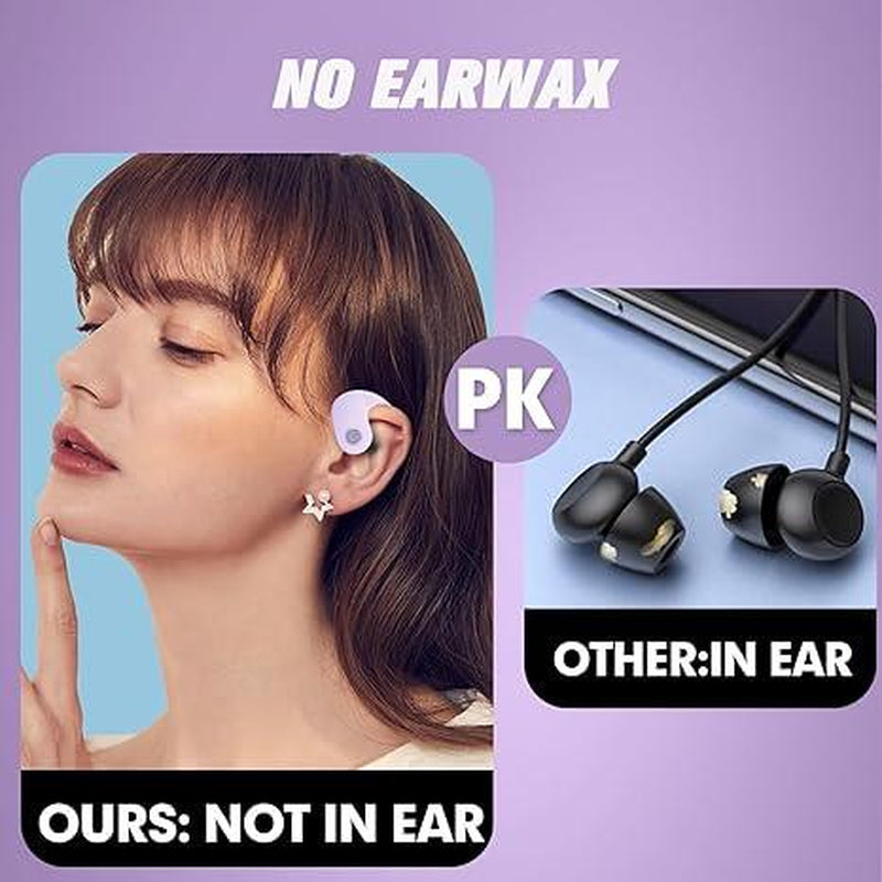 KRUNCHE Wireless Headphones Open Ear Headphones New Favorite over Ear Bluetooth Bluetooth for Easy,Living Hear More, Hurt Less